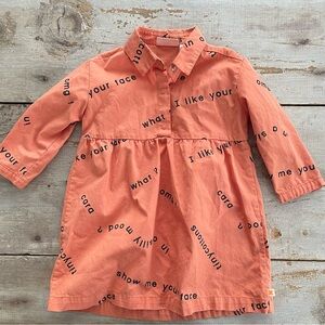 Tinycottons Many Words dress 12-18mo